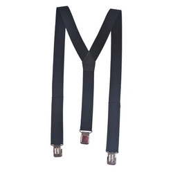 SUSPENDER GAITR Y BACK BK 2" 46"
